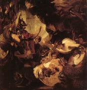 The Infant Hercules Strangling Serpents in his Cradle Sir Joshua Reynolds